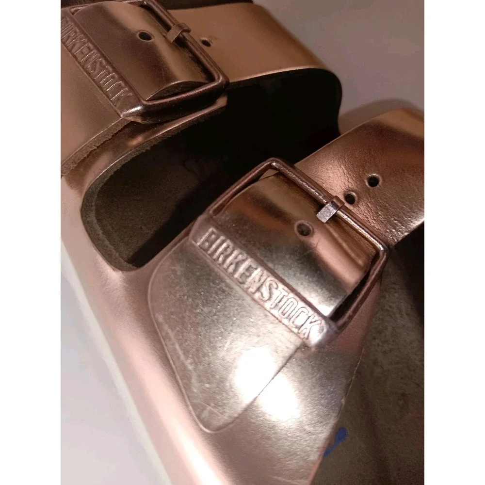 Birkenstock Arizona Soft Footbed Women's Double Strap Shoes Size 7 unisex - Picture 10 of 12